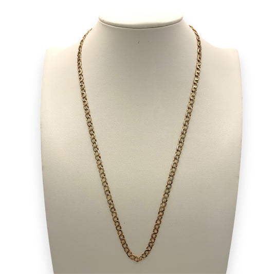 NZGD | 14ct Gold Infinity Flow Link Chain 55cm