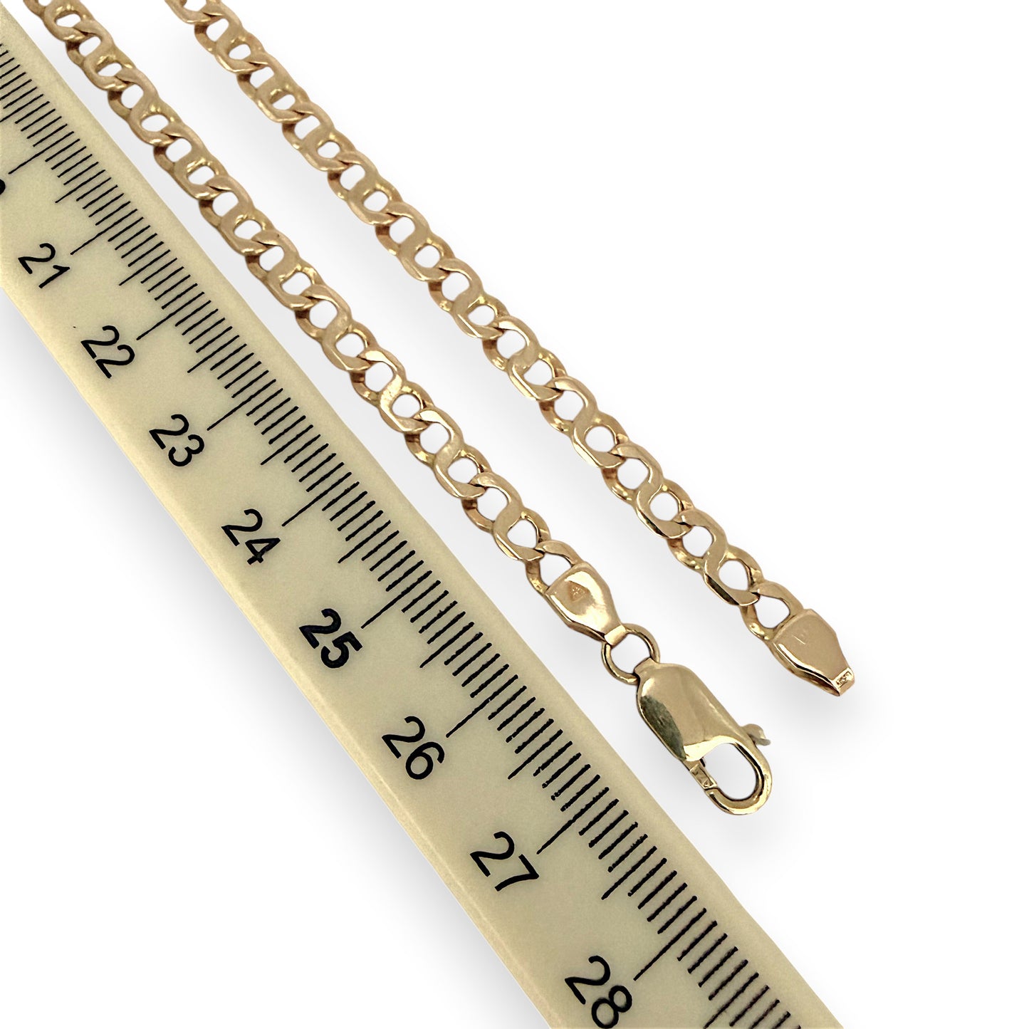 NZGD | 14ct Gold Infinity Flow Link Chain 55cm