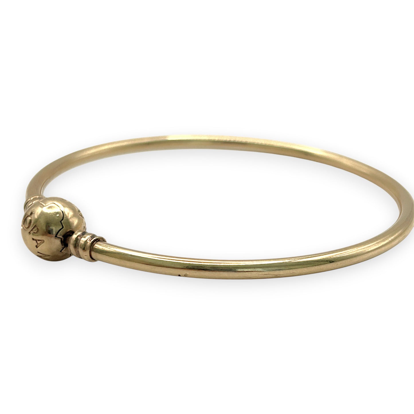 NZGD | 14ct Gold Pandora Moments Bangle 19CM