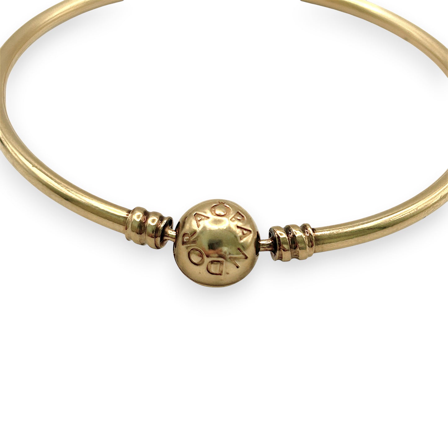 NZGD | 14ct Gold Pandora Moments Bangle 19CM
