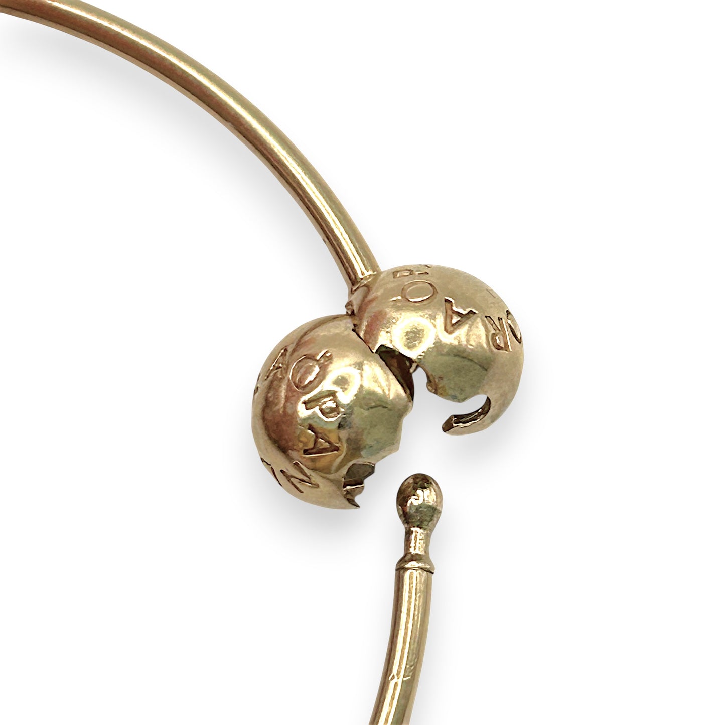 NZGD | 14ct Gold Pandora Celestial Bangle 18.5CM