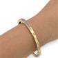 NZGD | 14ct Gold Golden Whisper Diamond Bangle Valuation $6,600