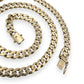 NZGD | 18ct Gold Prestige Round‑Edge Cuban Chain 58.02g