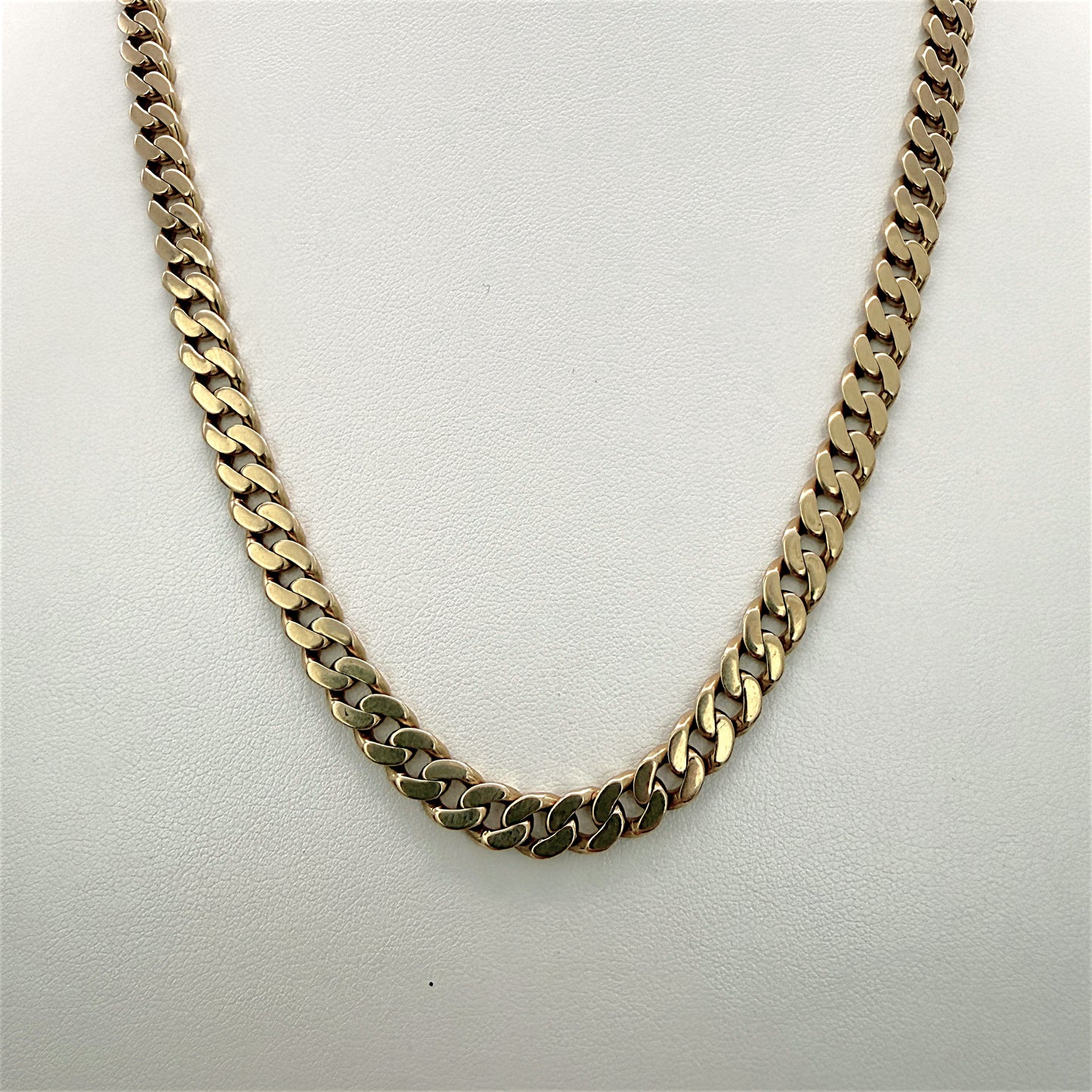 NZGD | 18ct Gold Prestige Round‑Edge Cuban Chain 58.02g