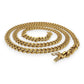 NZGD | 18ct Gold Dominion Cuban Link Chain 53 cm