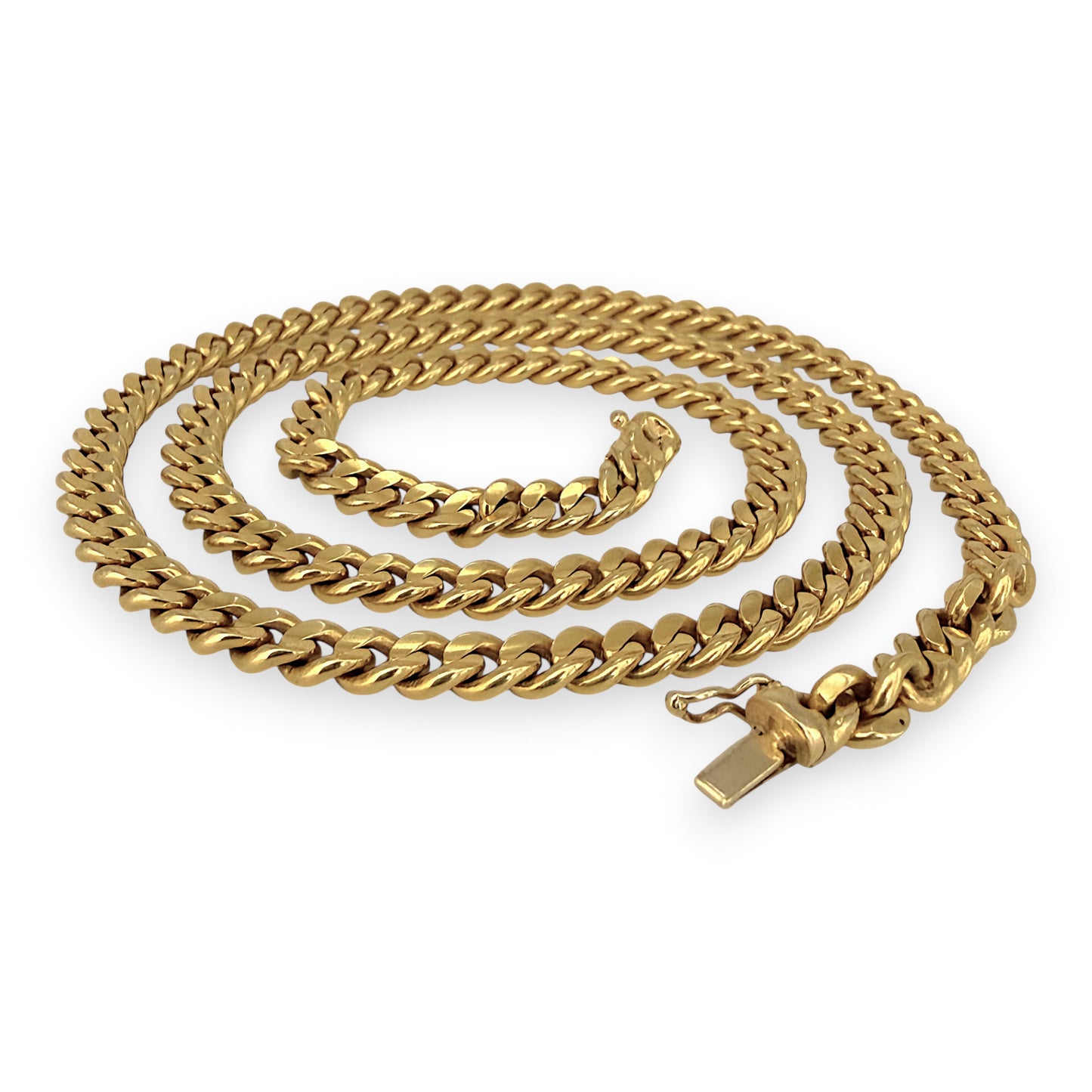 NZGD | 18ct Gold Dominion Cuban Link Chain 53 cm