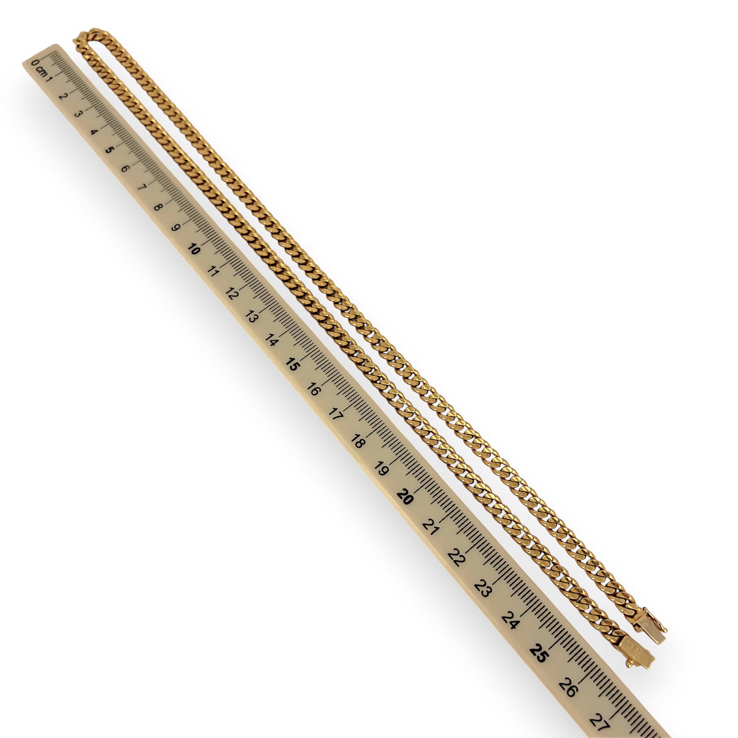 NZGD | 18ct Gold Dominion Cuban Link Chain 53 cm