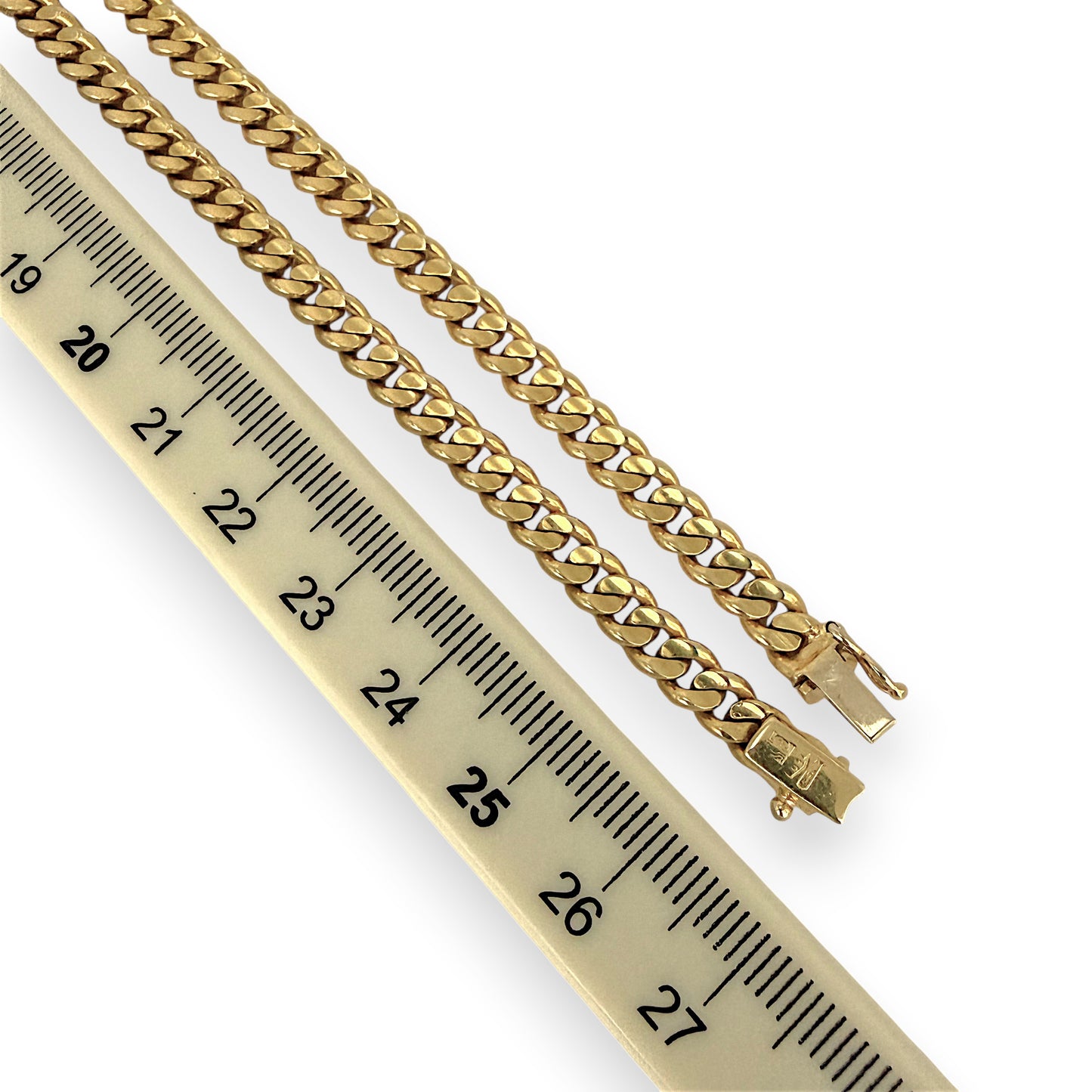 NZGD | 18ct Gold Dominion Cuban Link Chain 53 cm