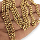 NZGD | 18ct Gold Dominion Cuban Link Chain 53 cm