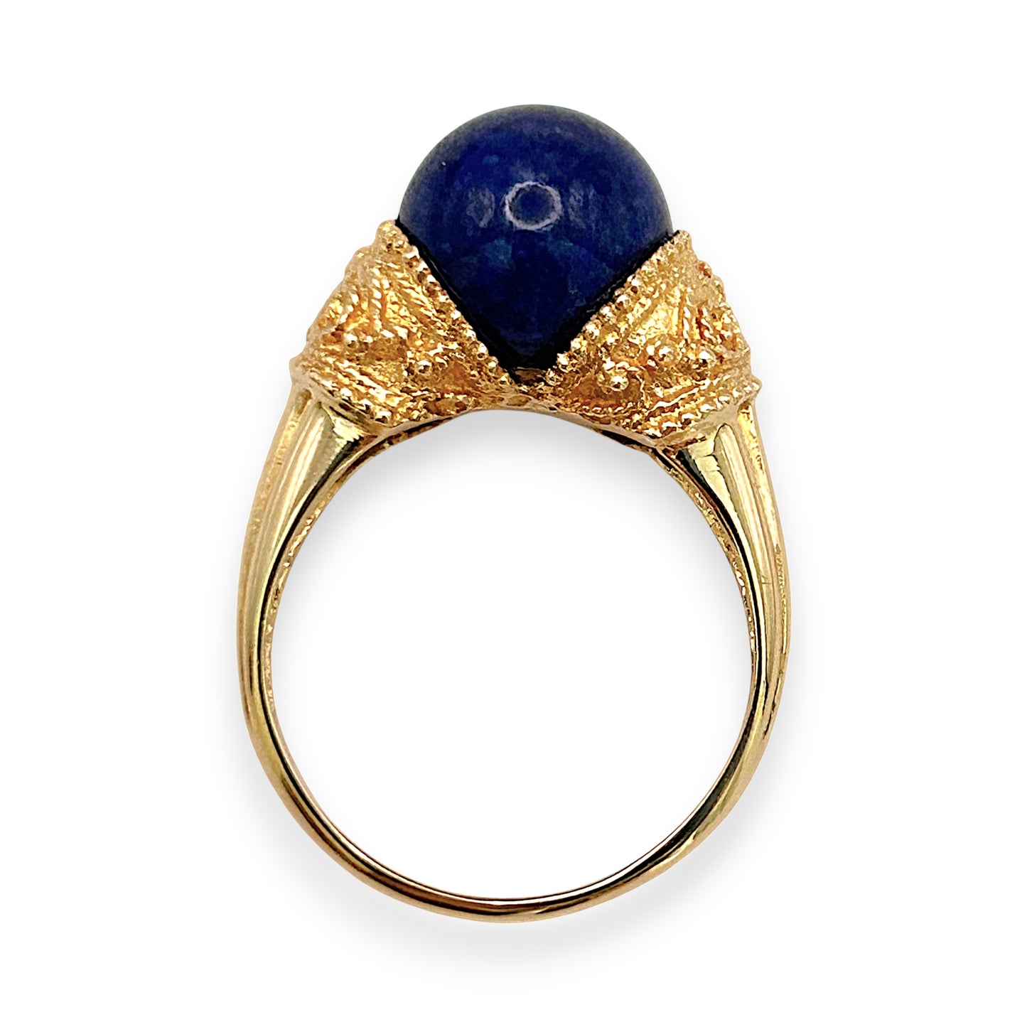 NZGD | 18ct Gold Ring - Imperial Midnight Lazurite Valuation $5,250
