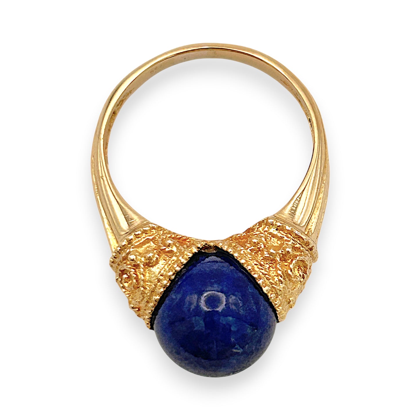 NZGD | 18ct Gold Ring - Imperial Midnight Lazurite Valuation $5,250