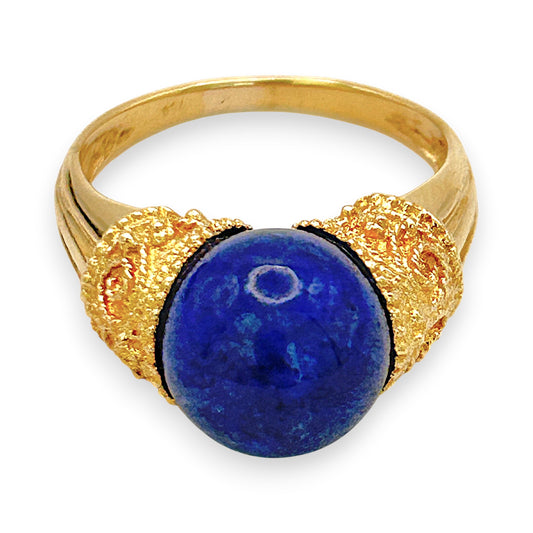 NZGD | 18ct Gold Ring - Imperial Midnight Lazurite Valuation $5,250