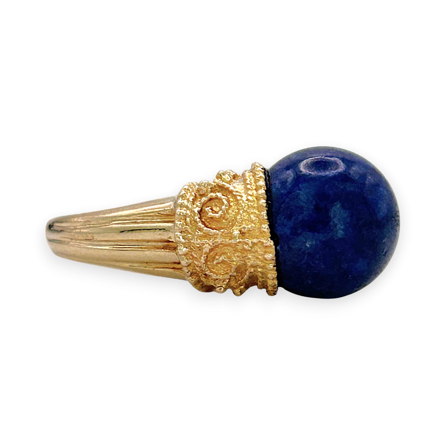 NZGD | 18ct Gold Ring - Imperial Midnight Lazurite Valuation $5,250