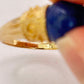 NZGD | 18ct Gold Ring - Imperial Midnight Lazurite Valuation $5,250