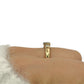 NZGD| 18ct Gold Ring Emerald Crown Trilogy Valuation $4,000