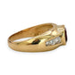 NZGD | 18ct Gold Ring - Garnet Sovereign Statement Valuation $8,000