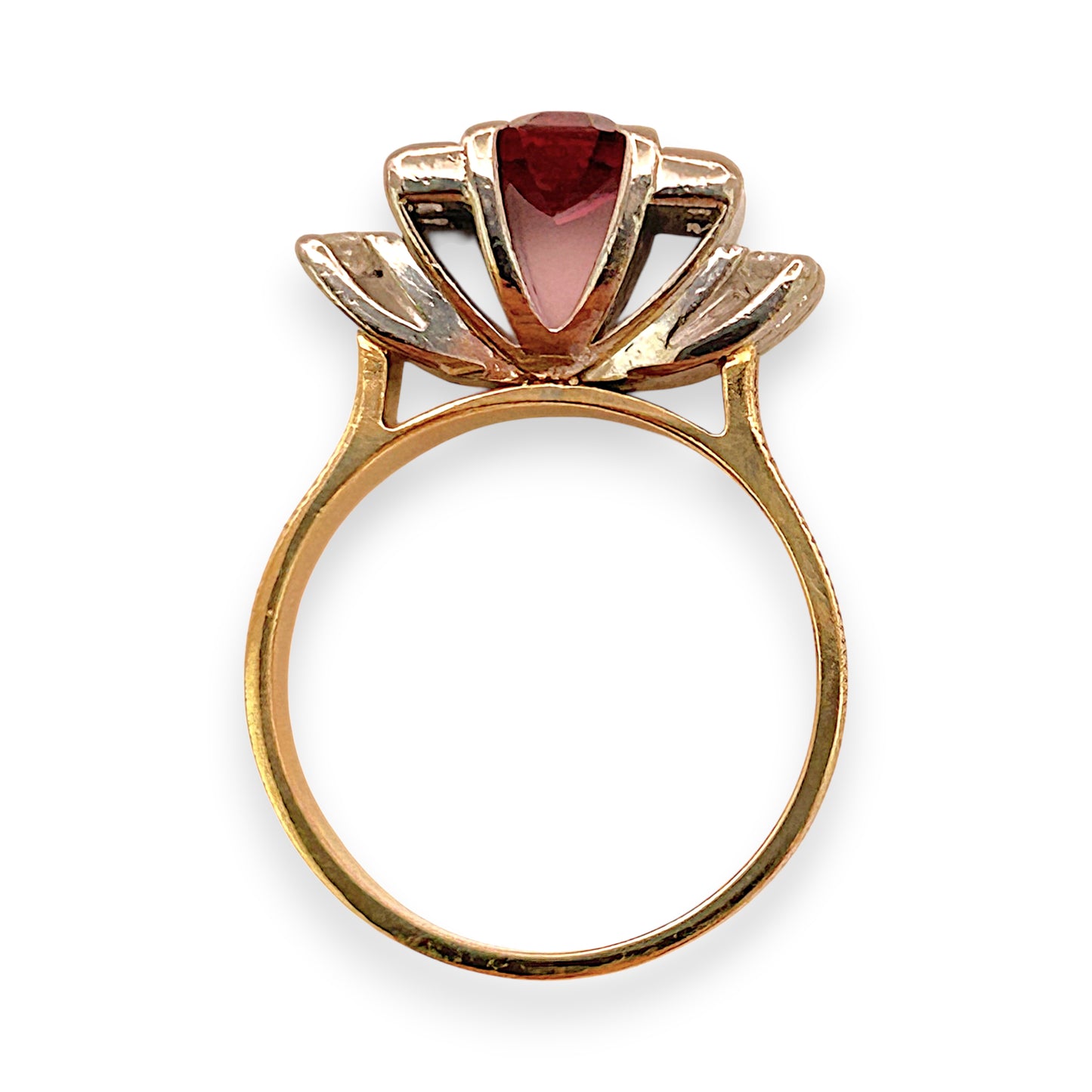 NZGD| 18ct Gold Imperial Ruby Radiance Ring Valuation $9,100
