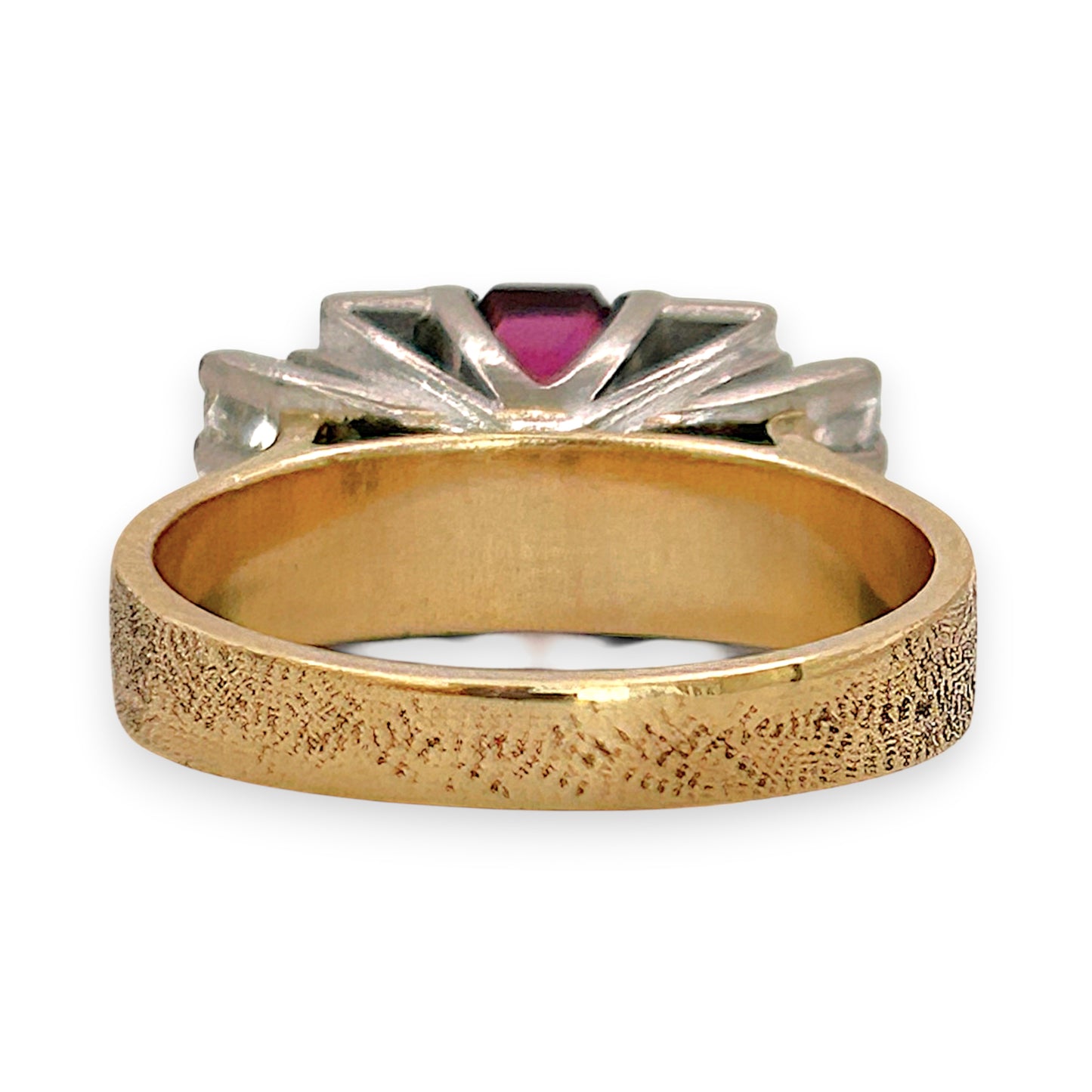 NZGD| 18ct Gold Imperial Ruby Radiance Ring Valuation $9,100