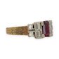 NZGD| 18ct Gold Imperial Ruby Radiance Ring Valuation $9,100