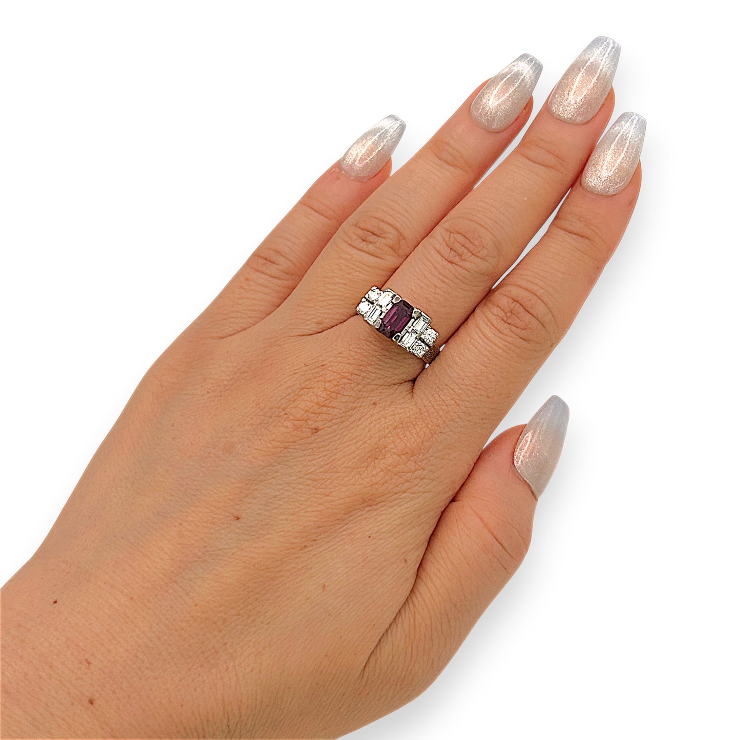 NZGD| 18ct Gold Imperial Ruby Radiance Ring Valuation $9,100