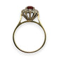 NZGD | 18ct Gold Ruby Solstice Bloom Ring Valuation $4,500