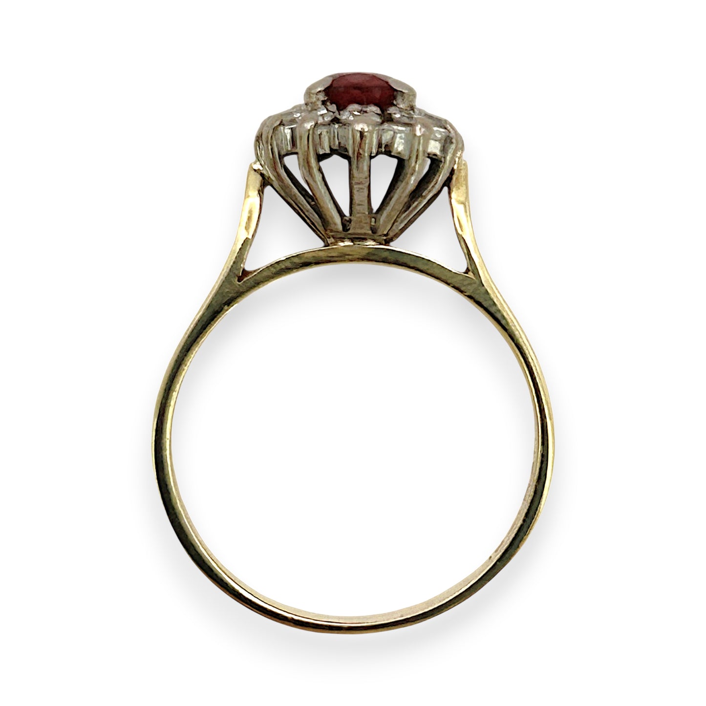 NZGD | 18ct Gold Ruby Solstice Bloom Ring Valuation $4,500