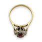 NZGD | 18ct Gold Ruby Solstice Bloom Ring Valuation $4,500