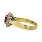 NZGD | 18ct Gold Ruby Solstice Bloom Ring Valuation $4,500