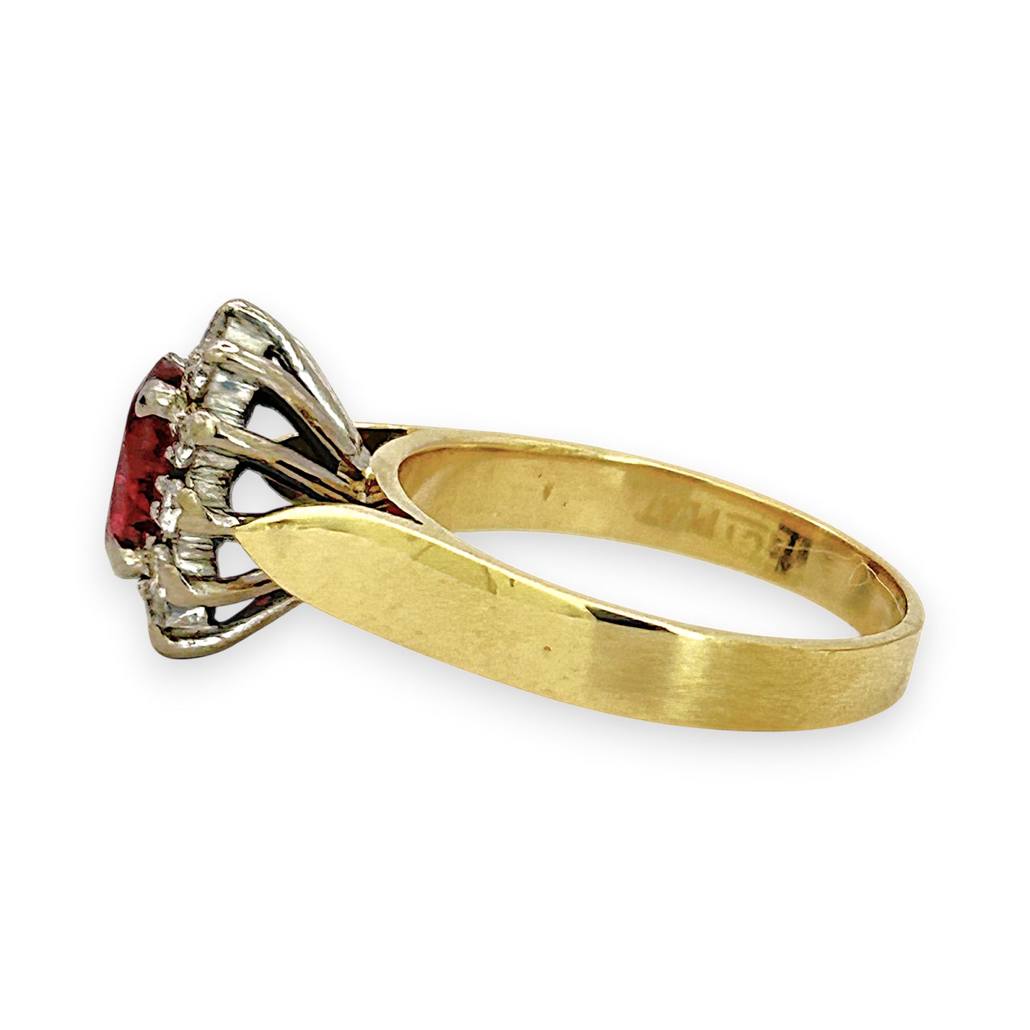 NZGD | 18ct Gold Ruby Solstice Bloom Ring Valuation $4,500