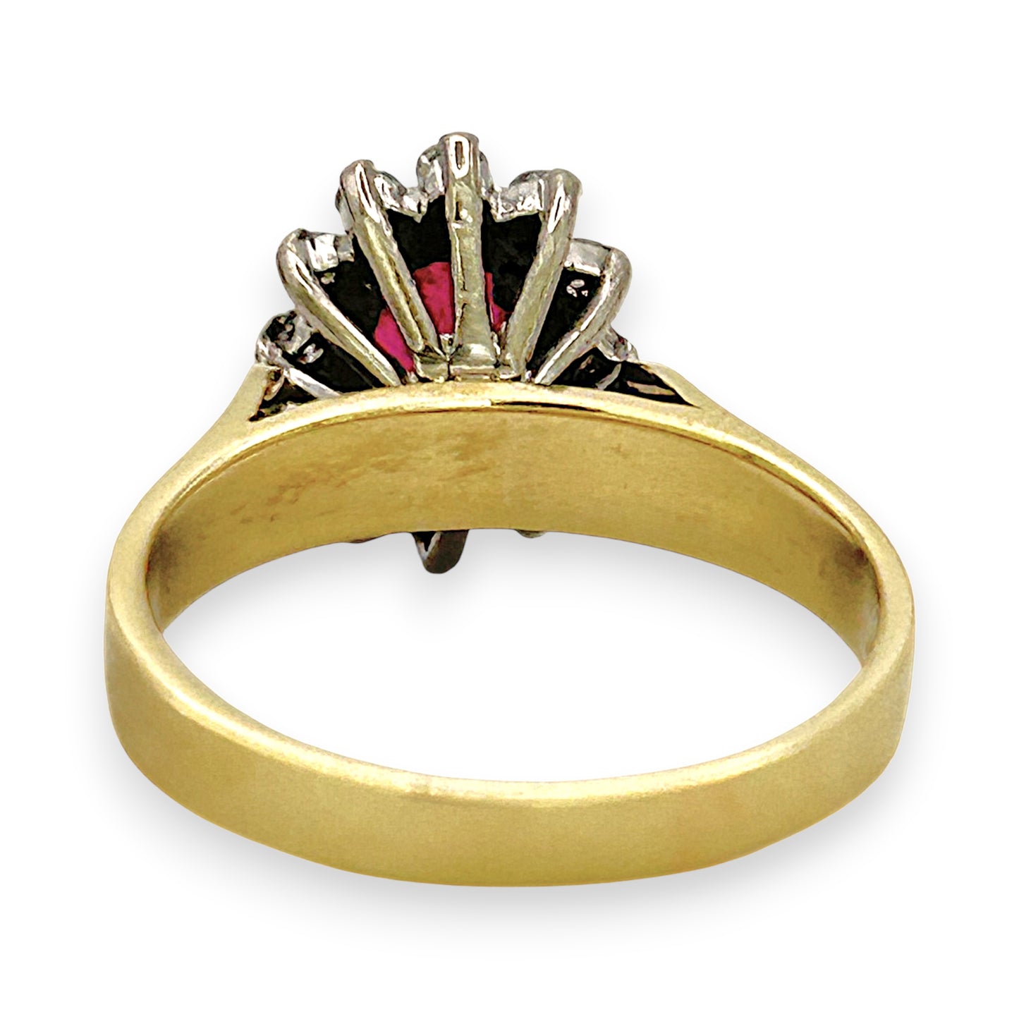 NZGD | 18ct Gold Ruby Solstice Bloom Ring Valuation $4,500