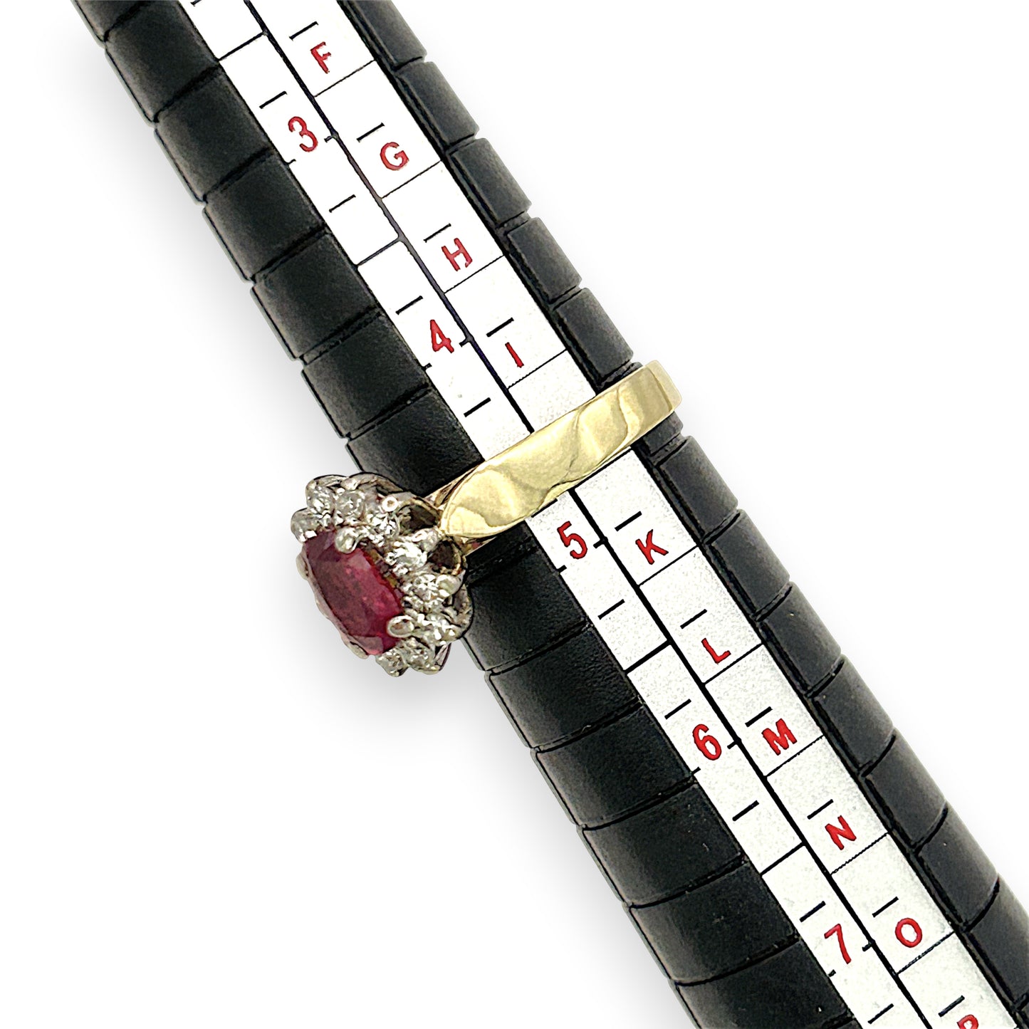 NZGD | 18ct Gold Ruby Solstice Bloom Ring Valuation $4,500