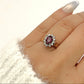 NZGD | 18ct Gold Ruby Solstice Bloom Ring Valuation $4,500