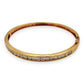 NZGD | 18ct Gold Lumina Crown Diamond Bangle Valuation $17,600