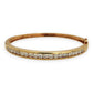 NZGD | 18ct Gold Lumina Crown Diamond Bangle Valuation $17,600