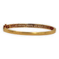 NZGD | 18ct Gold Lumina Crown Diamond Bangle Valuation $17,600