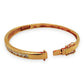 NZGD | 18ct Gold Lumina Crown Diamond Bangle Valuation $17,600