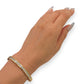 NZGD | 18ct Gold Lumina Crown Diamond Bangle Valuation $17,600