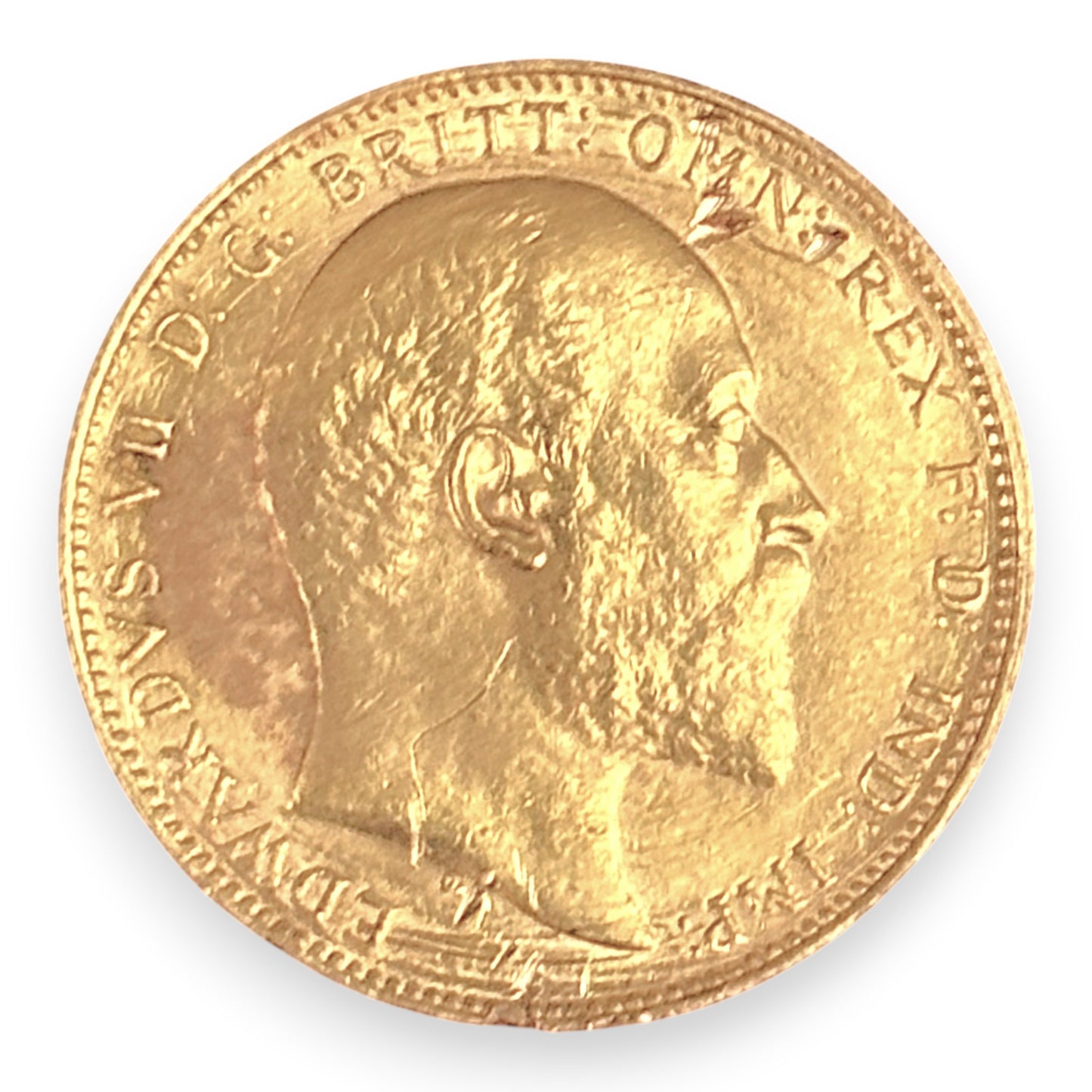 NZGD | 22ct Gold 1906 Edwards VII Full Sovereign Coin