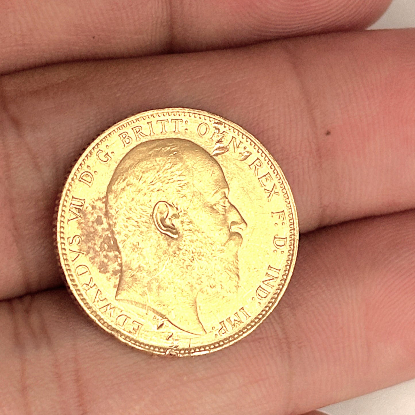 NZGD | 22ct Gold 1906 Edwards VII Full Sovereign Coin