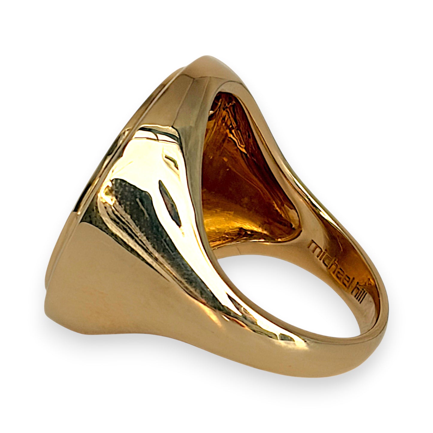 NZGD | MICHAEL HILL Full Sovereign Ring – 22ct Coin, 10ct Gold Frame