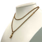 NZGD | 9ct Gold Lustre Line Vintage Link Chain 72cm