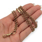 NZGD | 9ct Gold Lustre Line Vintage Link Chain 72cm