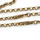 NZGD | 9ct Gold Lustre Line Vintage Link Chain 72cm