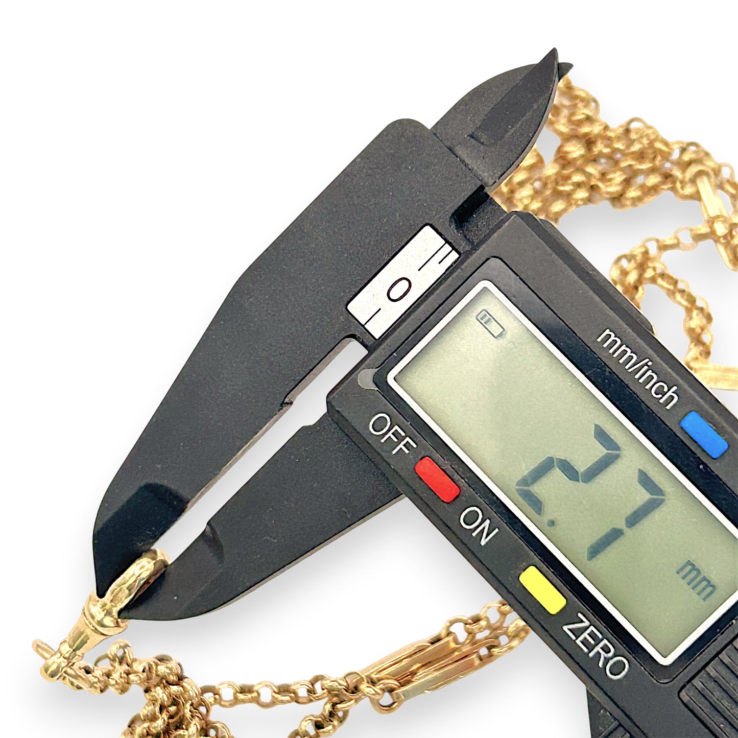 NZGD | 9ct Gold Lustre Line Vintage Link Chain 72cm