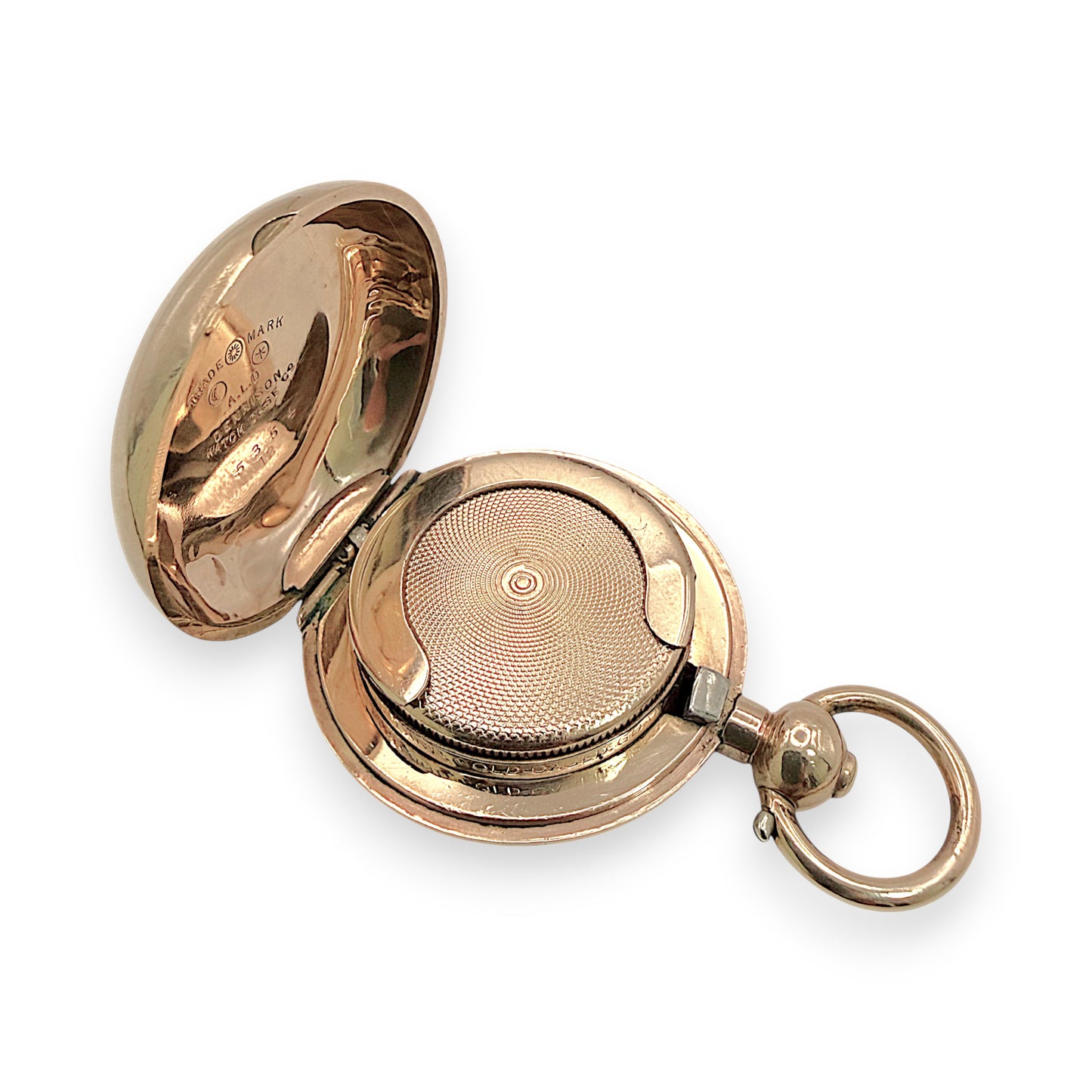 NZGD | Antique Dennison Sovereign Coin Case – 9ct Gold