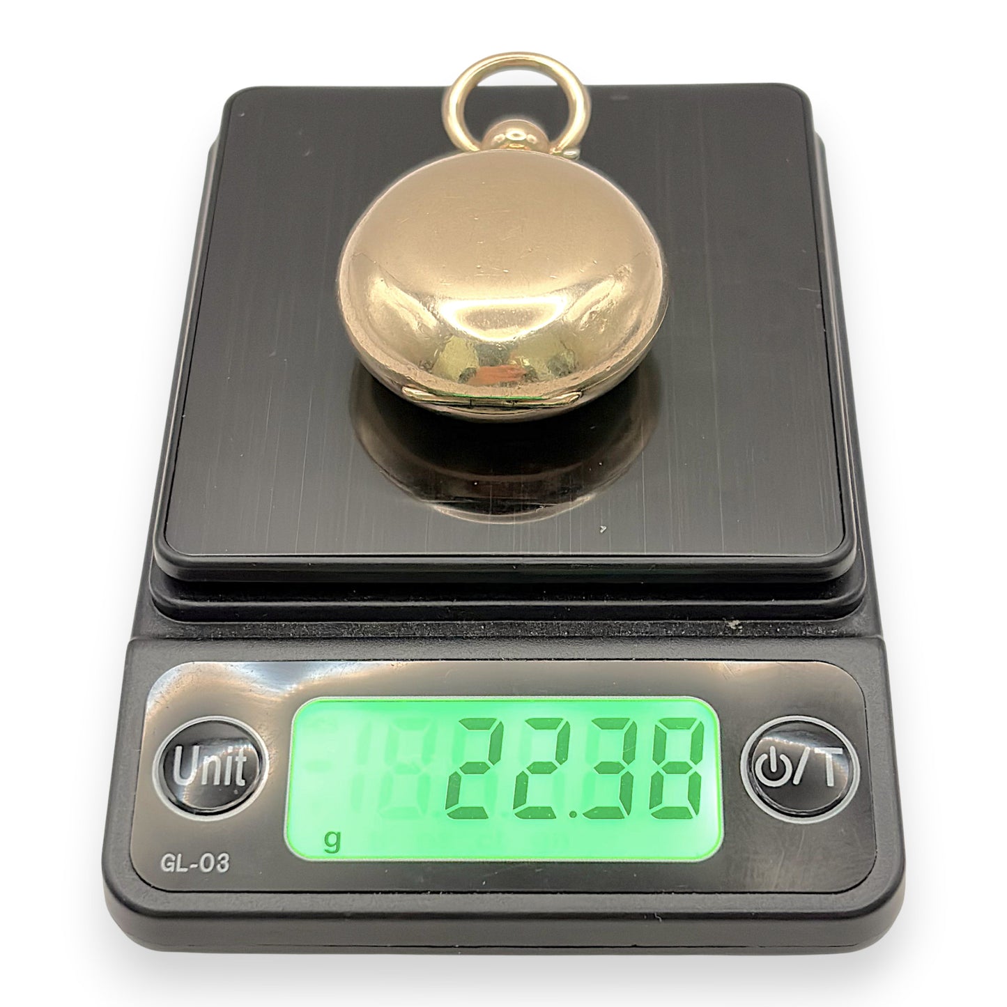 NZGD | Antique Dennison Sovereign Coin Case – 9ct Gold