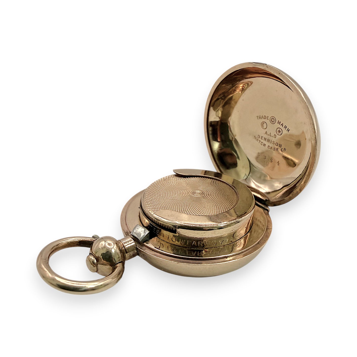 NZGD | Antique Dennison Sovereign Coin Case – 9ct Gold