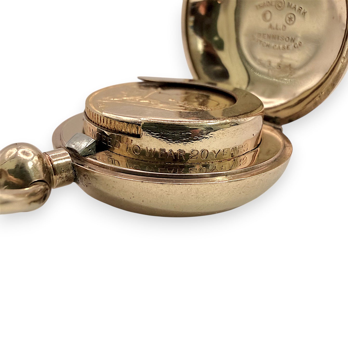 NZGD | Antique Dennison Sovereign Coin Case – 9ct Gold