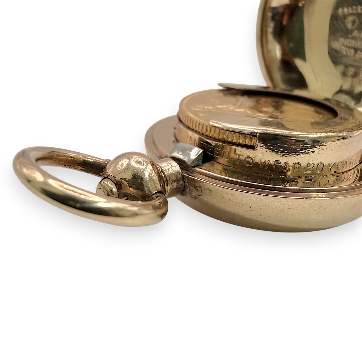 NZGD | Antique Dennison Sovereign Coin Case – 9ct Gold