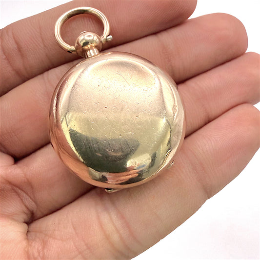 NZGD | Antique Dennison Sovereign Coin Case – 9ct Gold